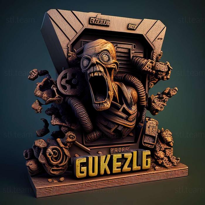 3D модель Игра Gas Guzzlers Extreme Full Metal Zombie (STL)